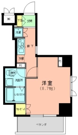 ラフィネジュ板橋駅前の物件間取画像